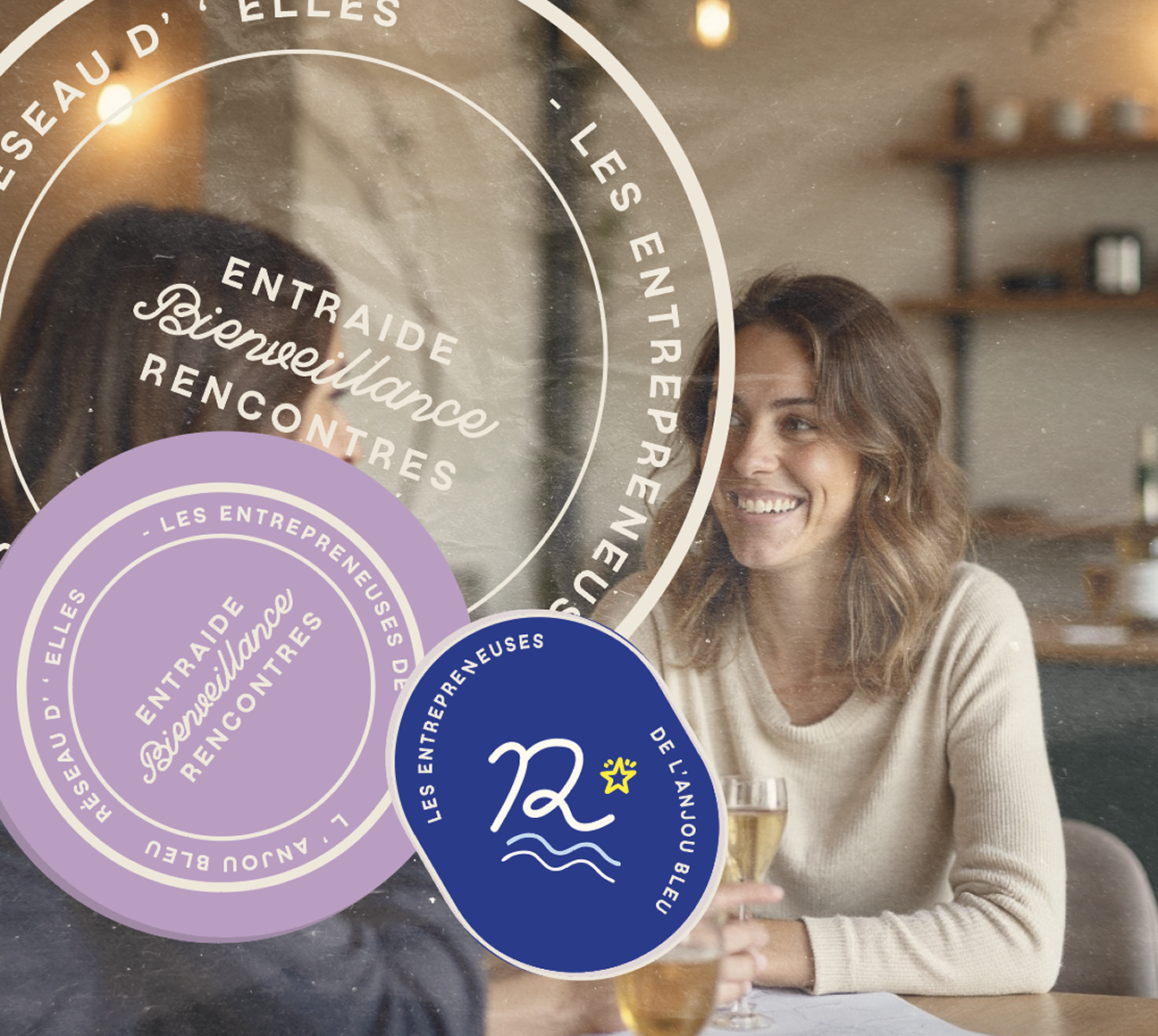 branding réseau d'entrepreneuses Anjou Bleu