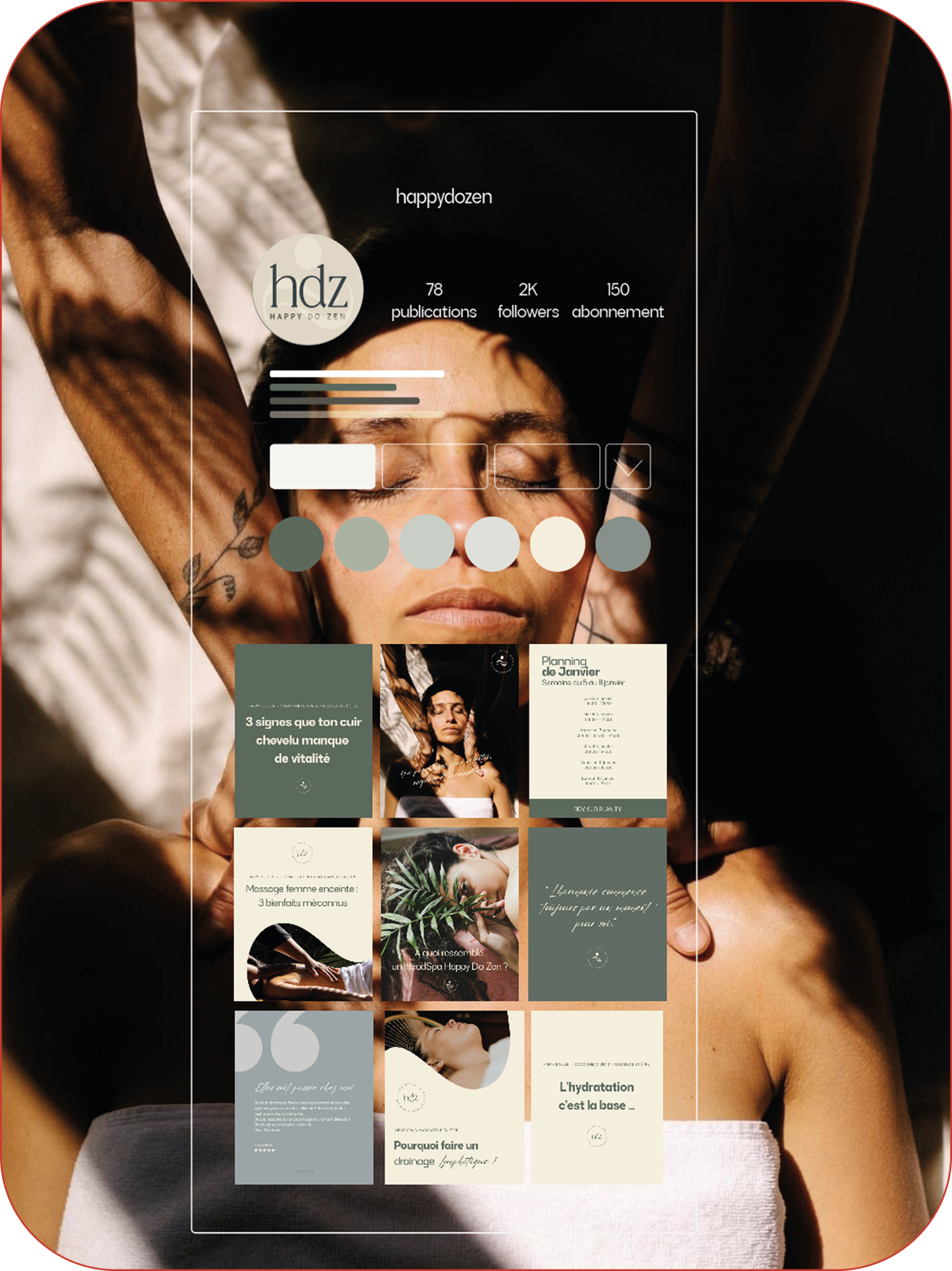 feed instagram template